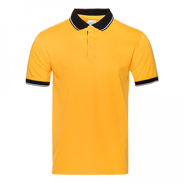 Рубашка поло Рубашка 04C Жёлтый с логотипом в Екатеринбурге заказать по выгодной цене в кибермаркете AvroraStore