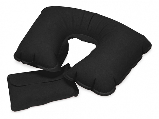 Подушка надувная под голову в чехле с логотипом в Екатеринбурге заказать по выгодной цене в кибермаркете AvroraStore