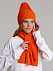 Шарф Yong, оранжевый с логотипом в Екатеринбурге заказать по выгодной цене в кибермаркете AvroraStore