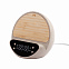 Настольные часы "Smiley" с беспроводным (10W) зарядным устройством и будильником, пшеница/бамбук/пластик с логотипом в Екатеринбурге заказать по выгодной цене в кибермаркете AvroraStore