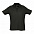 Поло мужское SUMMER II, черный, XS, 100% хлопок, 170 г/м2 с логотипом в Екатеринбурге заказать по выгодной цене в кибермаркете AvroraStore