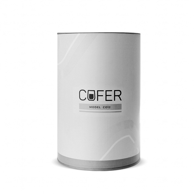 Набор Cofer Tube софт-тач CO12s grey, серый с логотипом в Екатеринбурге заказать по выгодной цене в кибермаркете AvroraStore