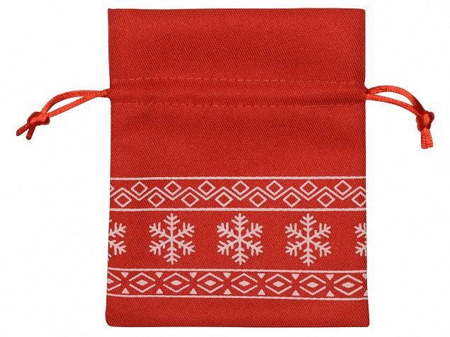 Мешочек подарочный новогодний с логотипом в Екатеринбурге заказать по выгодной цене в кибермаркете AvroraStore