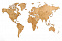 Деревянная карта мира World Map Wall Decoration Exclusive, дуб с логотипом в Екатеринбурге заказать по выгодной цене в кибермаркете AvroraStore