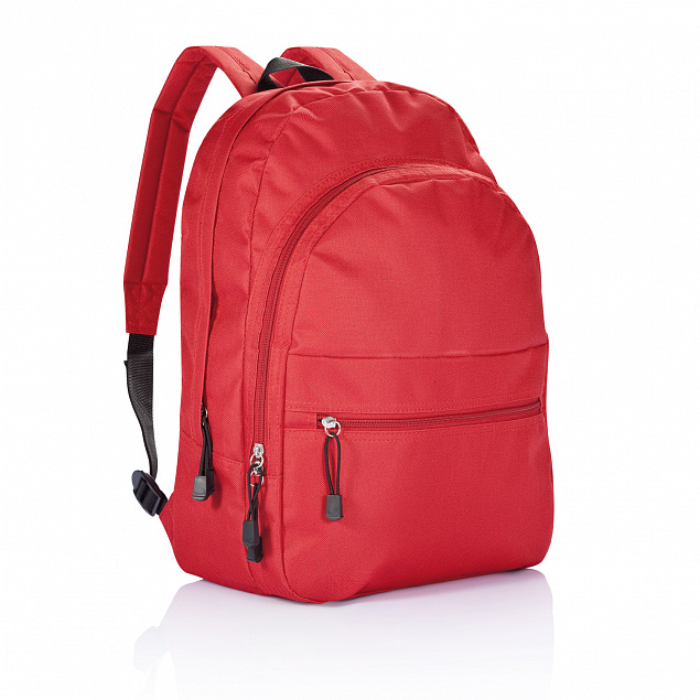 Рюкзак Basic, красный с логотипом в Екатеринбурге заказать по выгодной цене в кибермаркете AvroraStore