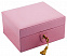 Шкатулка для драгоценностей LIVERPOOL, розовая с логотипом в Екатеринбурге заказать по выгодной цене в кибермаркете AvroraStore