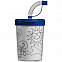 Бутылка-раскраска детская «Передвижник», синяя с логотипом в Екатеринбурге заказать по выгодной цене в кибермаркете AvroraStore