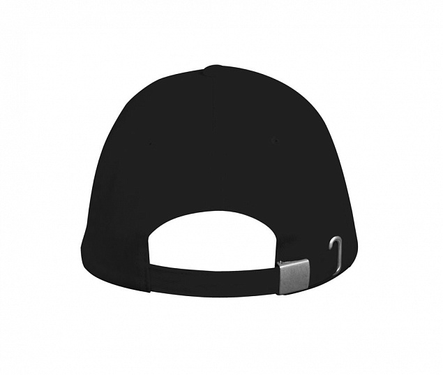 Бейсболка LONG BEACH, черная с логотипом в Екатеринбурге заказать по выгодной цене в кибермаркете AvroraStore
