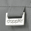 Зонт складной Fiber Alu Light, серый с логотипом в Екатеринбурге заказать по выгодной цене в кибермаркете AvroraStore