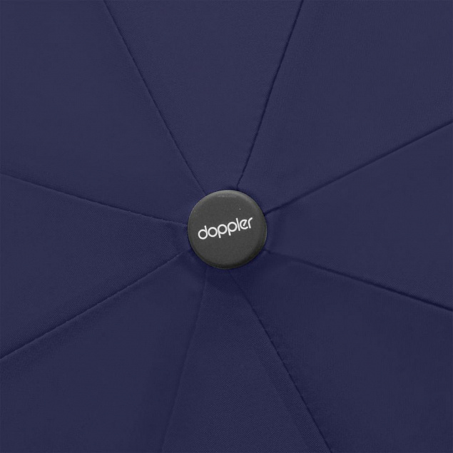 Зонт складной Fiber Magic, темно-синий с логотипом в Екатеринбурге заказать по выгодной цене в кибермаркете AvroraStore