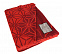 Плед Asanoha, красный с логотипом в Екатеринбурге заказать по выгодной цене в кибермаркете AvroraStore