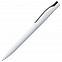 Ручка шариковая Pin, белая с черным с логотипом в Екатеринбурге заказать по выгодной цене в кибермаркете AvroraStore