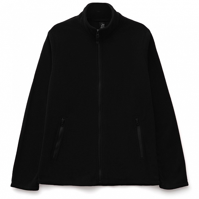 Куртка мужская Norman, черная с логотипом в Екатеринбурге заказать по выгодной цене в кибермаркете AvroraStore