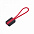 Пуллер для молнии, красный с логотипом в Екатеринбурге заказать по выгодной цене в кибермаркете AvroraStore
