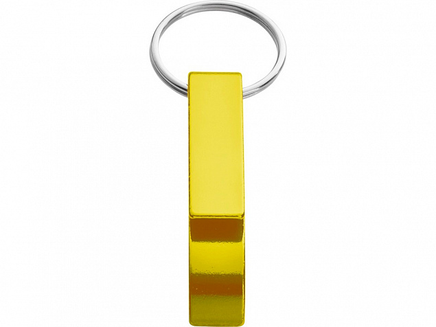 Брелок-открывалка для бутылок и банок Tao, золотистый с логотипом в Екатеринбурге заказать по выгодной цене в кибермаркете AvroraStore