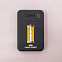 Универсальный аккумулятор OMG Flash 5 (5000 мАч) с подсветкой и soft touch, черный, 9,8х6.3х1,3 см с логотипом в Екатеринбурге заказать по выгодной цене в кибермаркете AvroraStore