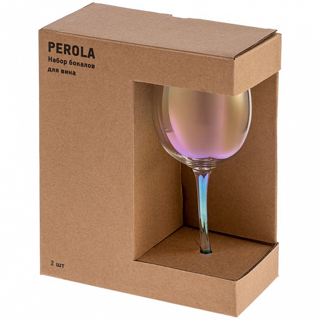 Набор из 2 бокалов для красного вина Perola с логотипом в Екатеринбурге заказать по выгодной цене в кибермаркете AvroraStore