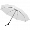 Зонт складной Hit Mini ver.2, белый с логотипом в Екатеринбурге заказать по выгодной цене в кибермаркете AvroraStore