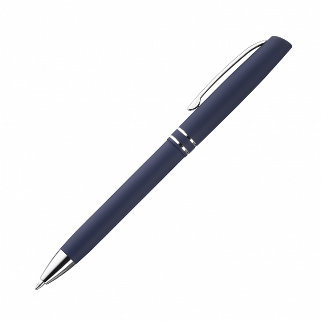 Шариковая ручка Consul, синяя с логотипом в Екатеринбурге заказать по выгодной цене в кибермаркете AvroraStore