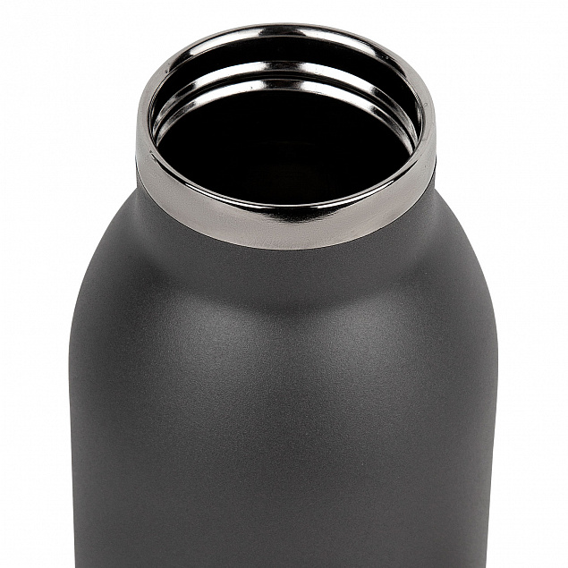 Термобутылка вакуумная герметичная Portobello, Vesper, 500 ml, серая с логотипом в Екатеринбурге заказать по выгодной цене в кибермаркете AvroraStore
