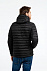 Куртка компактная мужская Stavanger, черная с логотипом в Екатеринбурге заказать по выгодной цене в кибермаркете AvroraStore