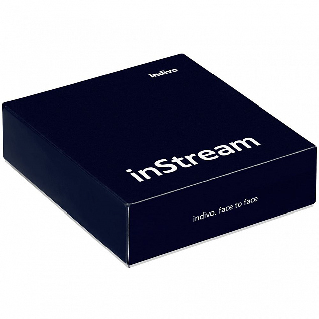 Портмоне inStream, черное с логотипом в Екатеринбурге заказать по выгодной цене в кибермаркете AvroraStore