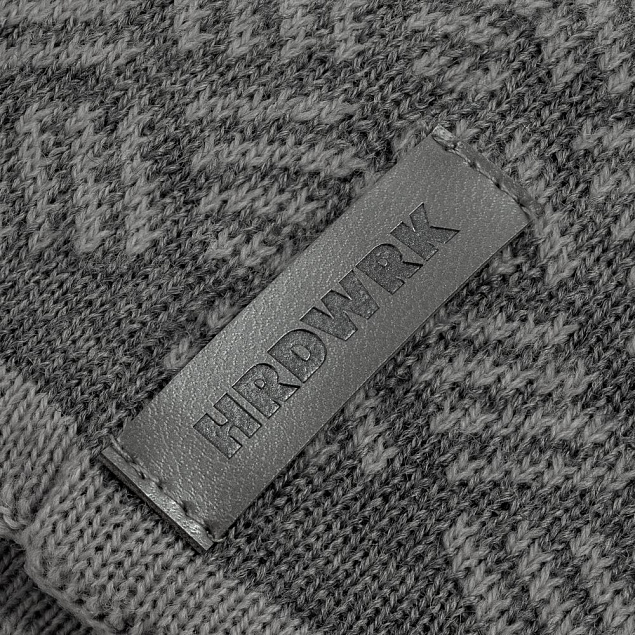Набор Hard Work: шапка и шарф с логотипом в Екатеринбурге заказать по выгодной цене в кибермаркете AvroraStore