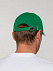 Бейсболка Honor, зеленая с белым кантом с логотипом в Екатеринбурге заказать по выгодной цене в кибермаркете AvroraStore