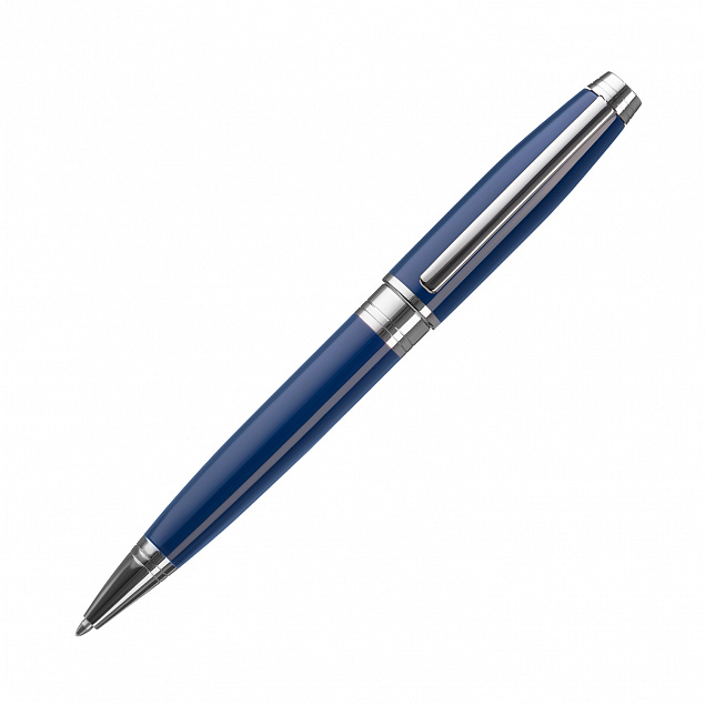Шариковая ручка Soprano, синяя с логотипом в Екатеринбурге заказать по выгодной цене в кибермаркете AvroraStore