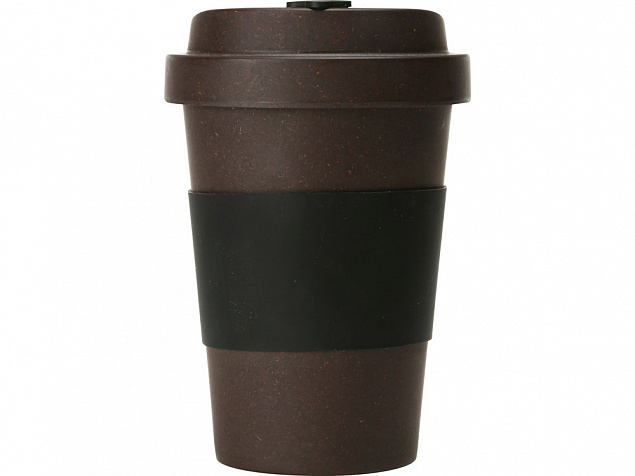 Стакан из кофе с силиконовой манжетой «Latte» с логотипом в Екатеринбурге заказать по выгодной цене в кибермаркете AvroraStore