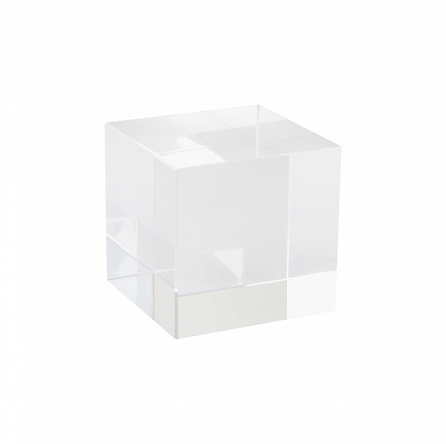 Награда Tampa - стеклянный куб с логотипом в Екатеринбурге заказать по выгодной цене в кибермаркете AvroraStore