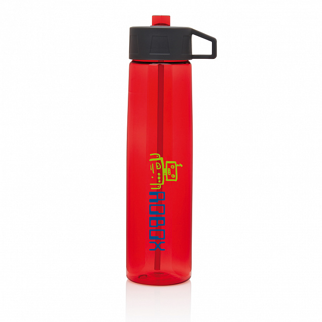 Бутылка для воды Tritan с трубочкой, 750 мл с логотипом в Екатеринбурге заказать по выгодной цене в кибермаркете AvroraStore