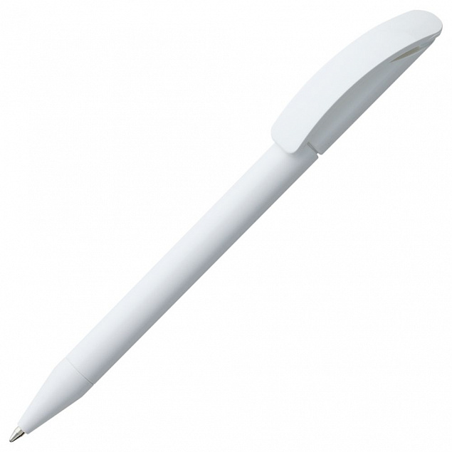 Ручка шариковая Prodir DS3 TPP, белая с логотипом в Екатеринбурге заказать по выгодной цене в кибермаркете AvroraStore