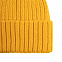Шапка Uni, желтая с логотипом в Екатеринбурге заказать по выгодной цене в кибермаркете AvroraStore