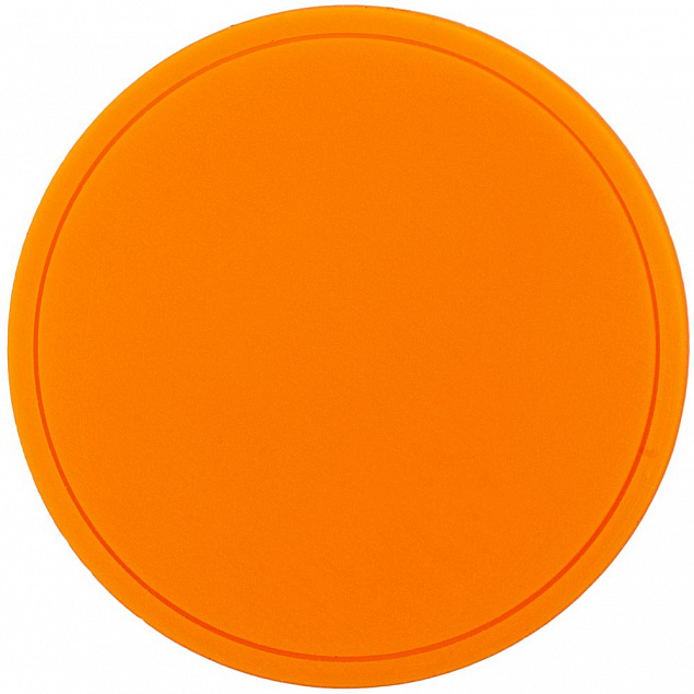 Лейбл из ПВХ Dzeta Round, M, оранжевый неон с логотипом в Екатеринбурге заказать по выгодной цене в кибермаркете AvroraStore