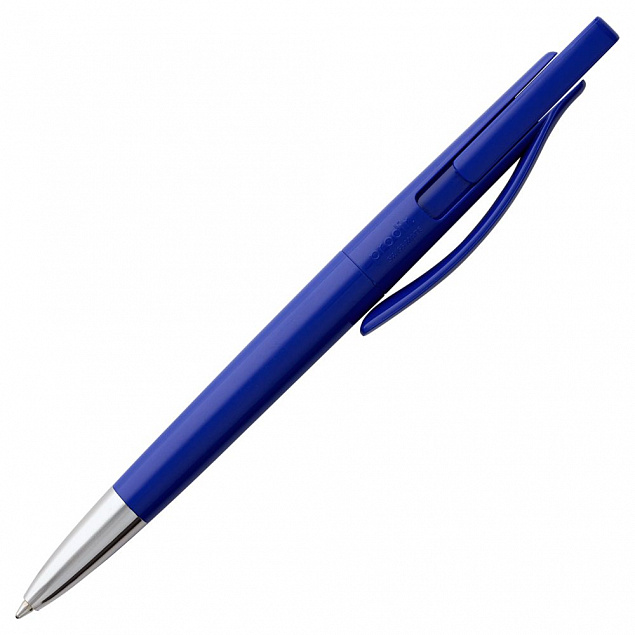 Ручка шариковая Prodir DS2 PPC, синяя с логотипом в Екатеринбурге заказать по выгодной цене в кибермаркете AvroraStore