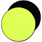 Лейбл из ПВХ с липучкой Menteqo Round, желтый неон с логотипом в Екатеринбурге заказать по выгодной цене в кибермаркете AvroraStore