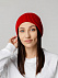 Шапка Hing, красная с логотипом в Екатеринбурге заказать по выгодной цене в кибермаркете AvroraStore