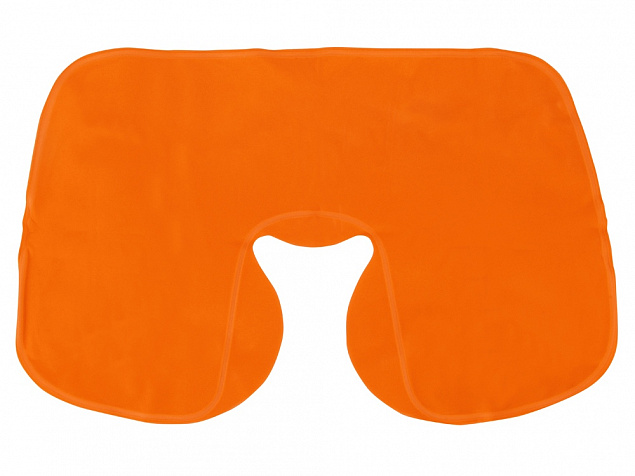 Подушка надувная базовая, оранжевый с логотипом в Екатеринбурге заказать по выгодной цене в кибермаркете AvroraStore