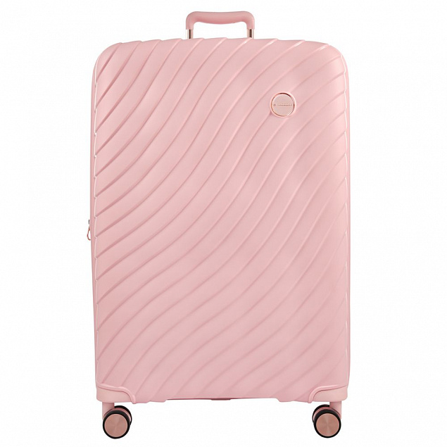 Чемодан Victoria L, розовый с логотипом в Екатеринбурге заказать по выгодной цене в кибермаркете AvroraStore