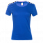 Футболка женская 02W Синий с логотипом в Екатеринбурге заказать по выгодной цене в кибермаркете AvroraStore