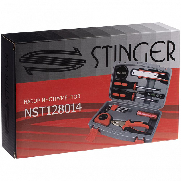 Набор инструментов Stinger 13, серый с логотипом в Екатеринбурге заказать по выгодной цене в кибермаркете AvroraStore
