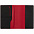 Обложка для паспорта Multimo, черная с красным с логотипом в Екатеринбурге заказать по выгодной цене в кибермаркете AvroraStore