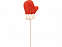 Карамель леденцовая на сахаре Варежка 3D, 40г, красная с логотипом в Екатеринбурге заказать по выгодной цене в кибермаркете AvroraStore