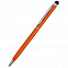 Ручка металлическая Dallas Touch - Оранжевый OO с логотипом в Екатеринбурге заказать по выгодной цене в кибермаркете AvroraStore