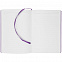 Ежедневник New Latte, недатированный, фиолетовый с логотипом в Екатеринбурге заказать по выгодной цене в кибермаркете AvroraStore