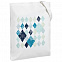 Холщовая сумка «Ромбы», белая с логотипом в Екатеринбурге заказать по выгодной цене в кибермаркете AvroraStore