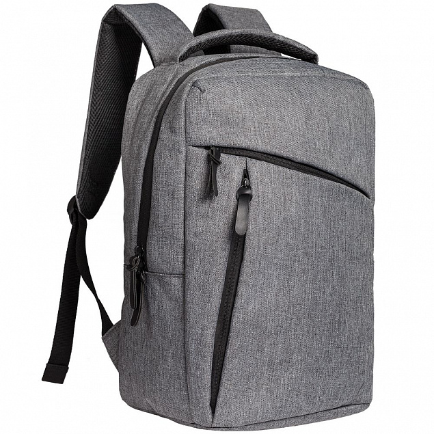Рюкзак для ноутбука Burst Onefold, серый с логотипом в Екатеринбурге заказать по выгодной цене в кибермаркете AvroraStore