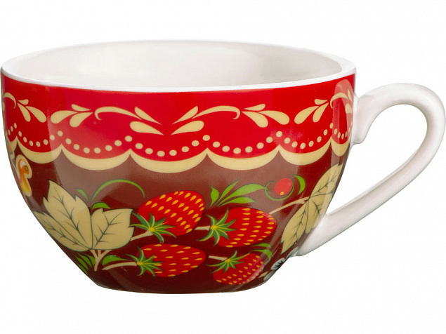 Подарочный набор: чайная пара, чай Малина с мятой с логотипом в Екатеринбурге заказать по выгодной цене в кибермаркете AvroraStore