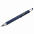 Ручка шариковая Construction, мультиинструмент, синяя с логотипом в Екатеринбурге заказать по выгодной цене в кибермаркете AvroraStore